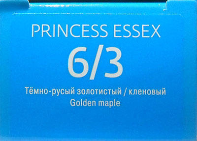 Estel Essex - 6/3 тёмно-русый золотистый (кленовый) 60 мл.